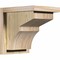 Ekena Millwork Monterey Rough Sawn Corbel w/Backplate, Douglas Fir, 8"W x 10"D x 10"H COR08X10X10MON01RDF - alternate 1
